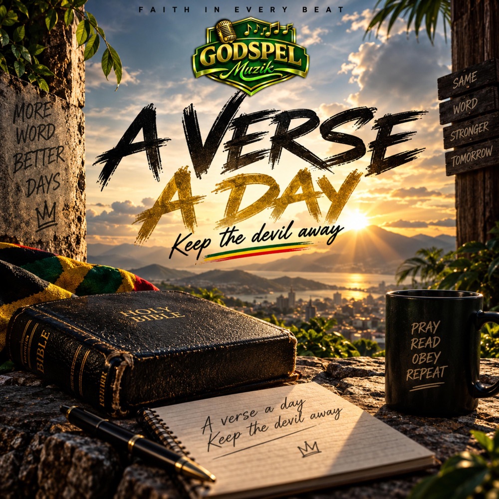 A Verse A Day single cover art – Godspel Muzik