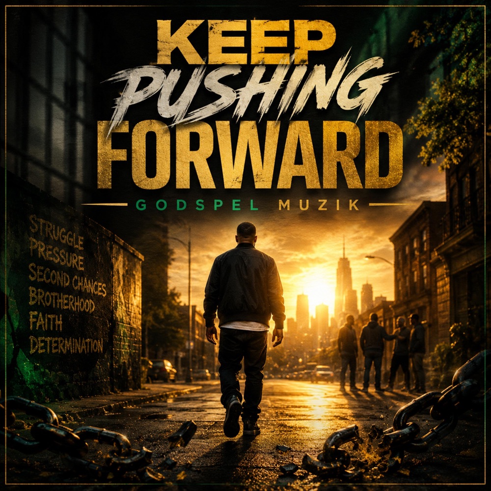 Keep Pushing Forward – Godspel Muzik cover art