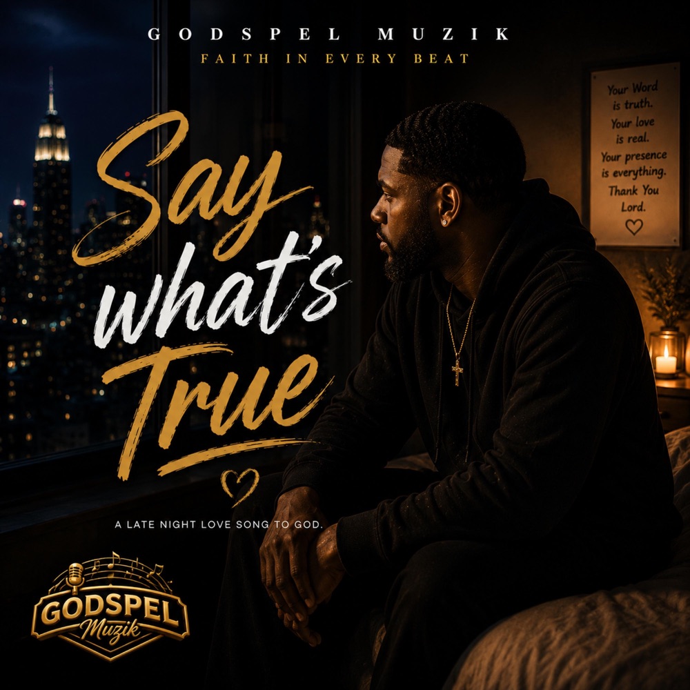 Say What's True – Godspel Muzik cover art