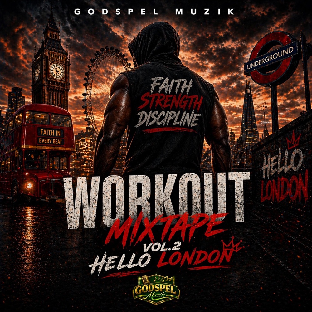 Workout Mixtape Vol. 2: Hello London – Godspel Muzik cover art